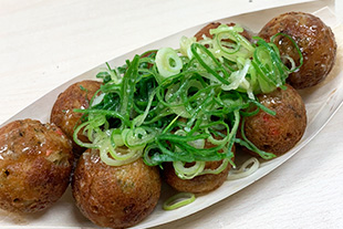 ネギ塩たこ焼き