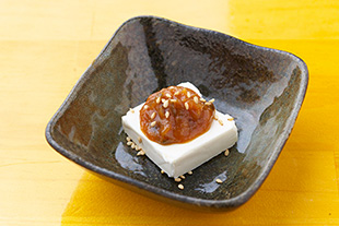 地鶏肉味噌クリームチーズ