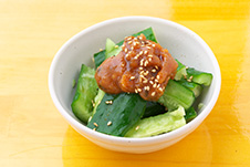 四万十鳥の肉味噌きゅうり