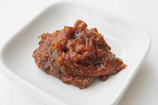 お酒のアテ　そのまんま地鶏肉味噌
