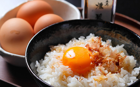 特濃うに醤油卵かけご飯