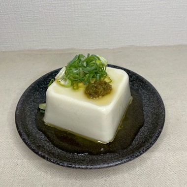 木頭柚子青ゆず胡椒冷奴