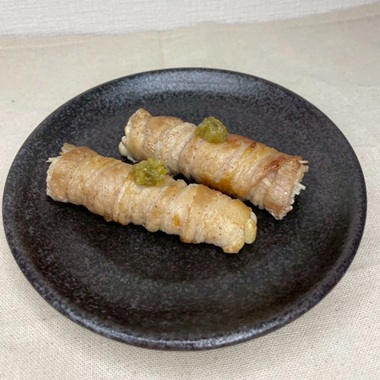 木頭柚子青ゆず胡椒ポーク